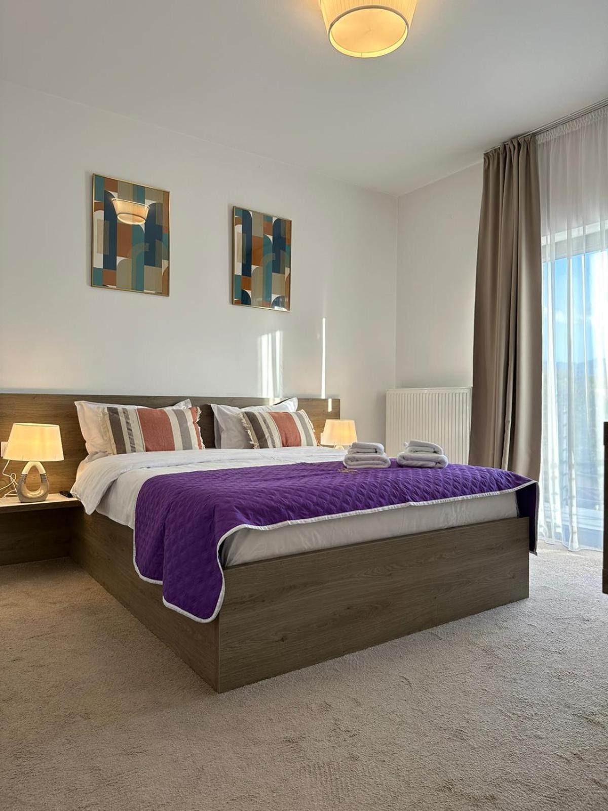 Luxury Glam Apartments & Studios Near Coresi Mall ブラショフ エクステリア 写真